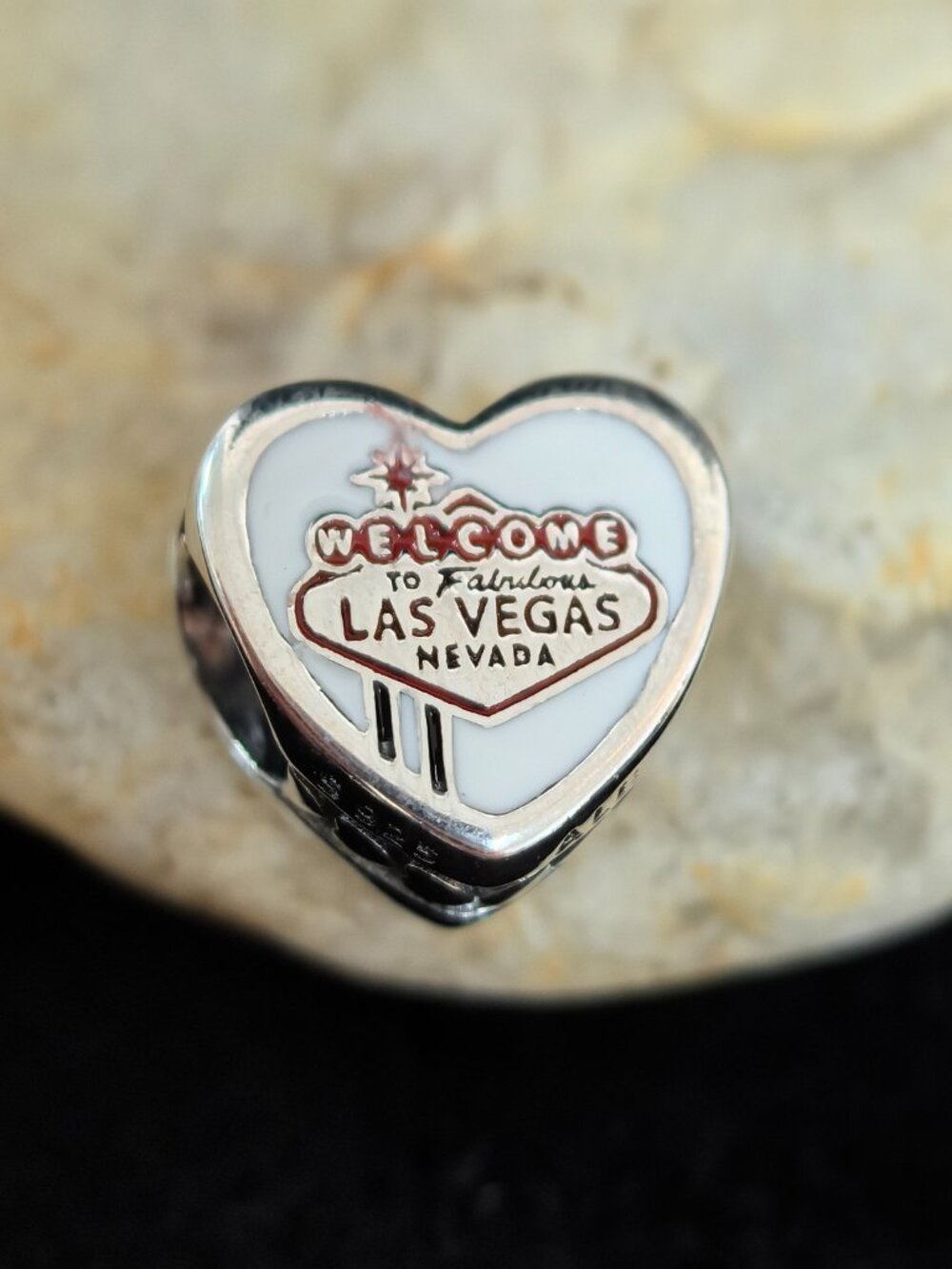 Pandora Las Vegas Make it memorable Exclusive Charm Pendant, S925 Silver Jewelry
